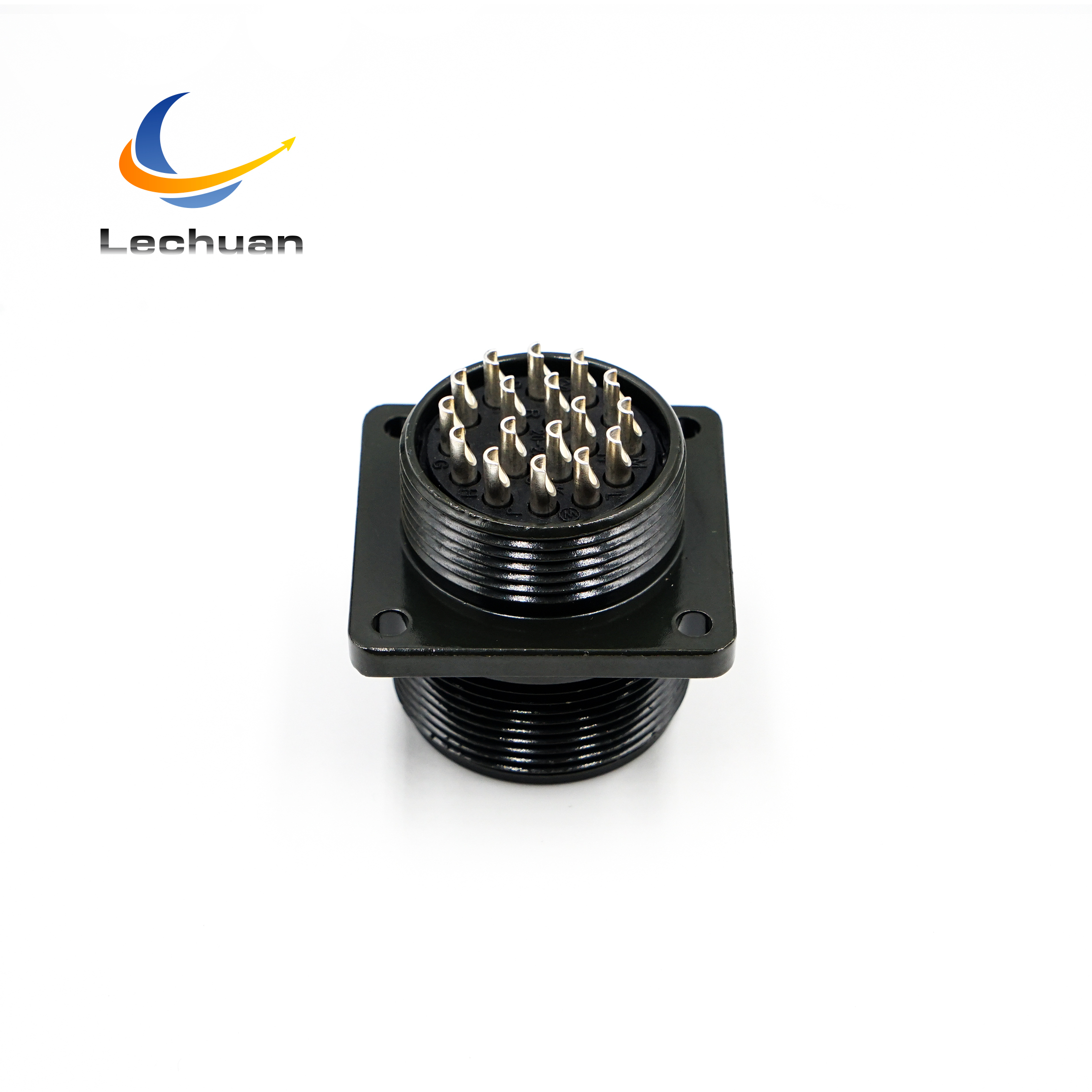MS3102A 20-29P MIL-DTL-5015 Circular Connector 17 Pin Male Panel Mount Receptacle Industrial Automation CNC Robotics