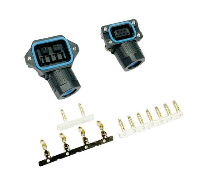Factory LC02-06P 6 Pin Power Connector for Leadshine XINJE Servo Motor Compatible CABLE-RZSH Industrial Automation