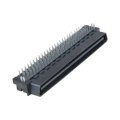 Factory 100Pin 1.27mm Plastic Male Right Angle SCSI Mini D Ribbon MDR Plug 1-5175472-0 Board to Board Connector
