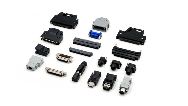 Factory 40Pin 1.27mm Plastic Female Right Angle SCSI Mini D Ribbon MDR Receptacle 5175474-5 Board to Board Connector Servo