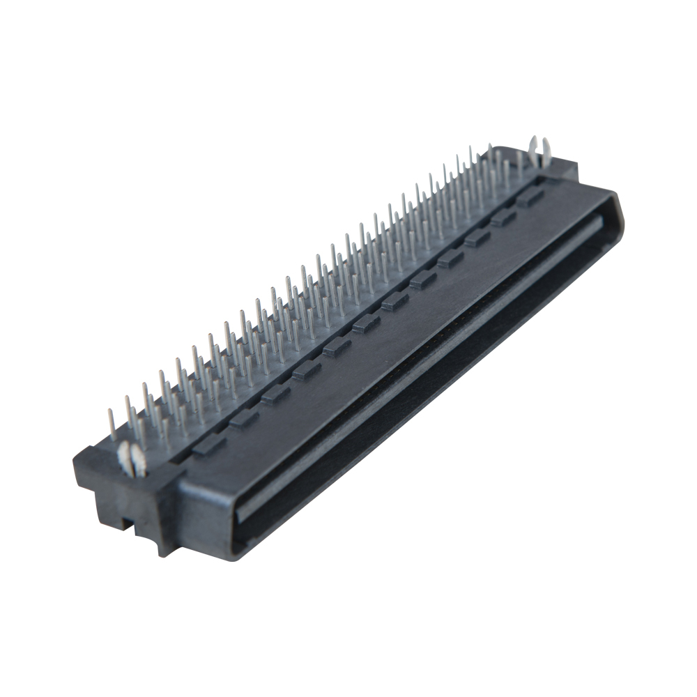 Factory 100Pin 1.27mm Plastic Male Right Angle SCSI Mini D Ribbon MDR Plug 1-5175472-0 Board to Board Connector