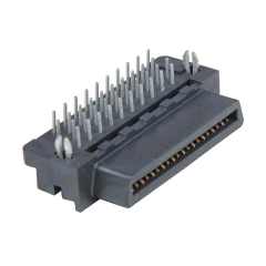 Factory 40Pin 1.27mm Plastic Female Right Angle SCSI Mini D Ribbon MDR Receptacle 5175474-5 Board to Board Connector Servo