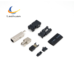 Factory Alternative TE  2040008-1  MINAS A5 A6 Servo Drive Industrial Mini I/O Plug 8 Pin Type II Shielded Cable