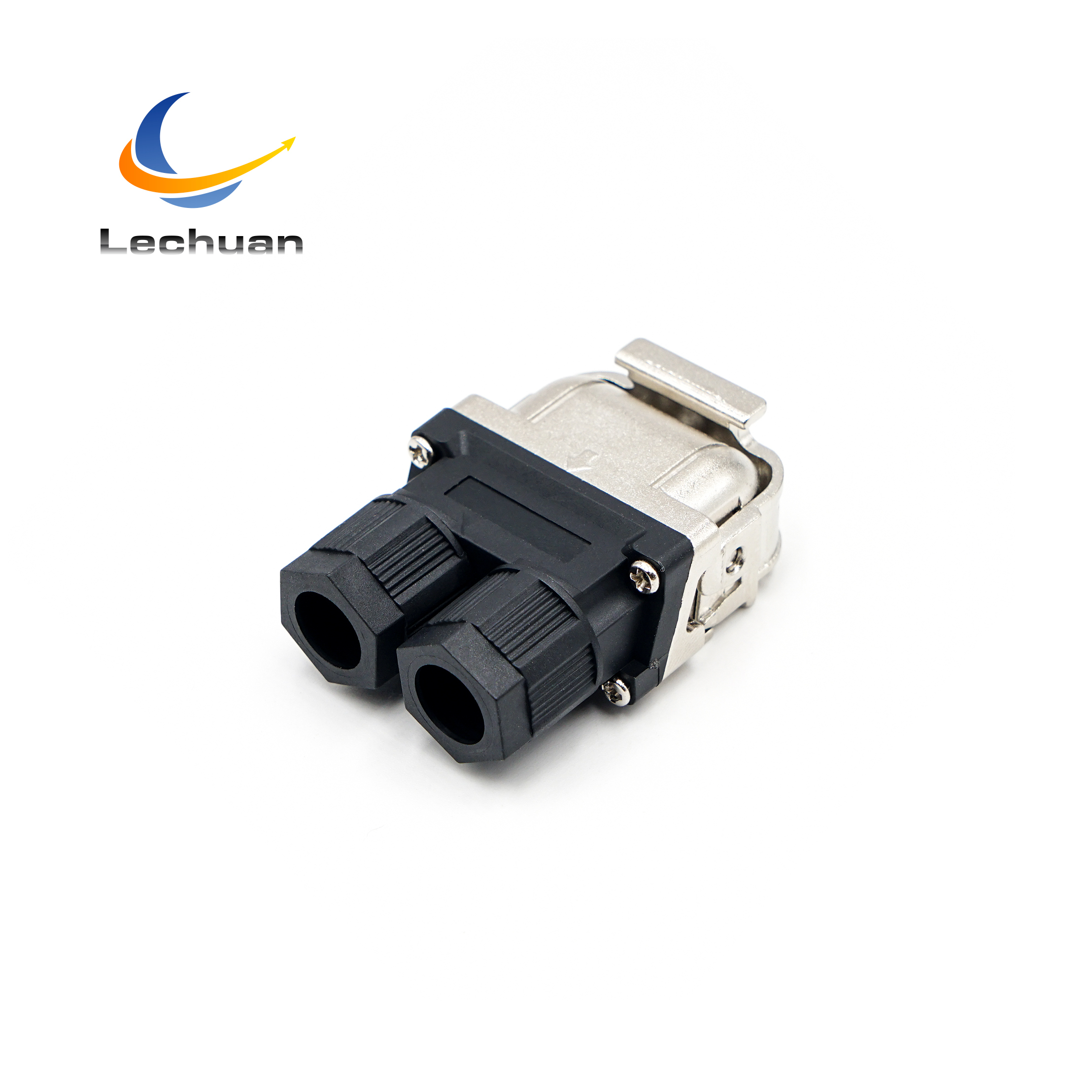 Siemens 6FX2003-3HD00 Hybrid Servo Connector Drive End Plug Metal Housing S200 1FL2 Battery Electronics Factory Automation