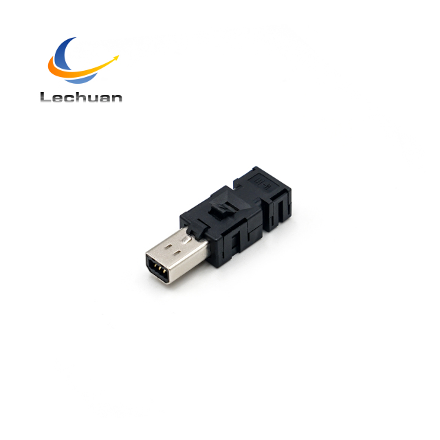 Factory Alternative TE  2040008-1  MINAS A5 A6 Servo Drive Industrial Mini I/O Plug 8 Pin Type II Shielded Cable