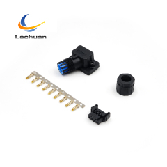 Factory LC07-07P  E7 A6 A5 Servo Motor Encoder Connector 7 Pin Gold Plated IP67 Testing Measurement Laboratory