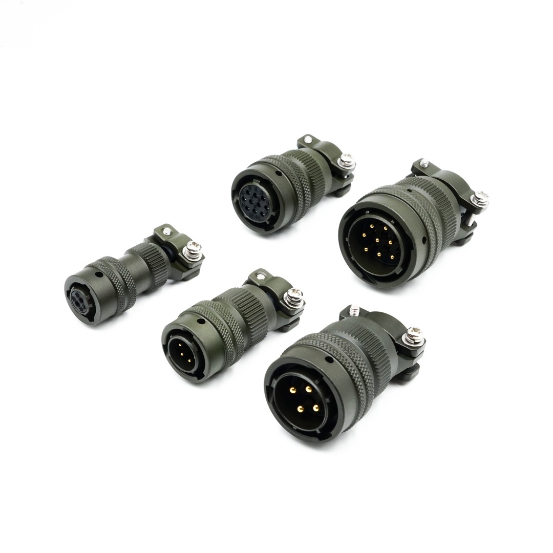 Factory D38999/20WH53SN D38999 Series Circular Connector 53 Pin Wall Mount Receptacle Olive Drab Cadmium Railway Wind Solar