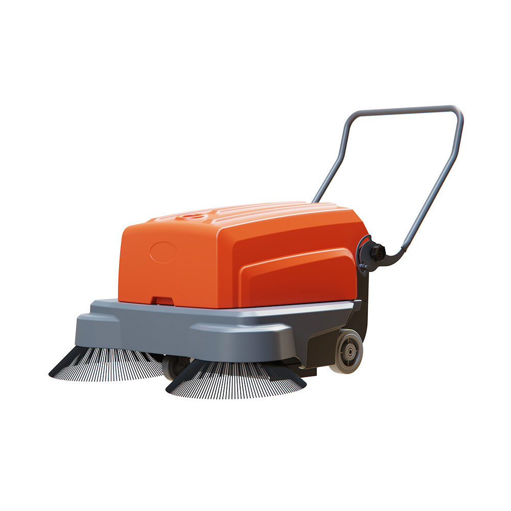 Groguard GS1000 Battery-Operated Electric Walk-behind Floor Sweeper