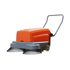 Groguard GS1000 Battery-Operated Electric Walk-behind Floor Sweeper