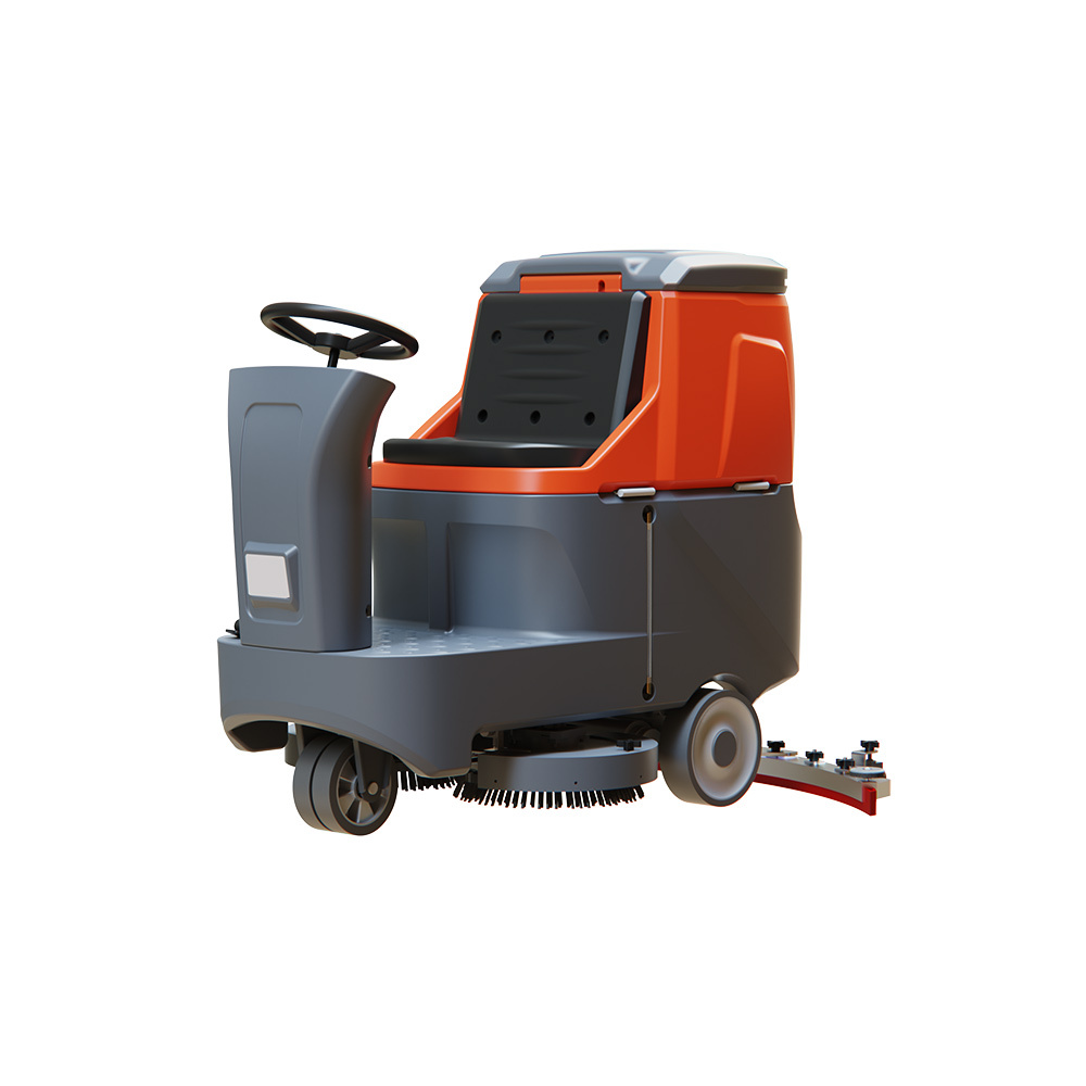 Groguard GX160 Double Brush Ride-on Floor Scrubber Machine
