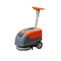 Groguard GX30 Foldable Walk-Behind Floor Scrubber Machine with Battery