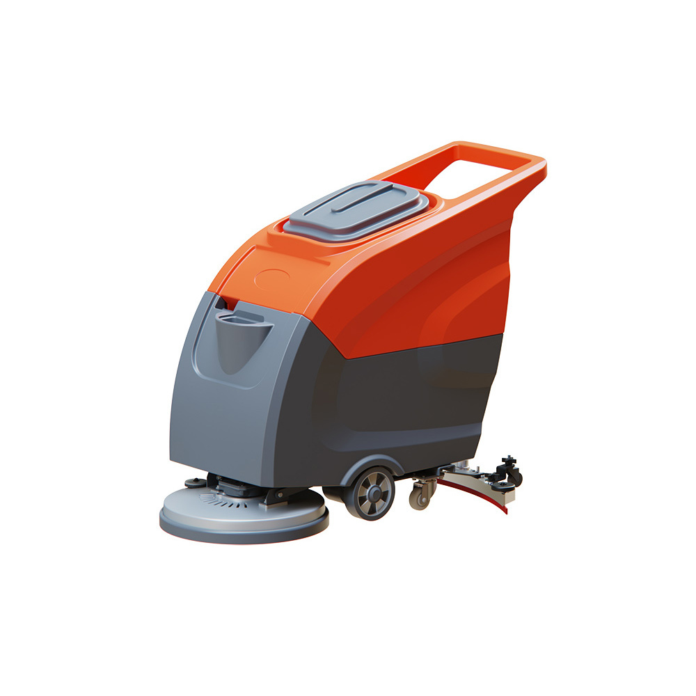 Groguard GX45 Walk-Behind Floor Scrubber Machine with Battery