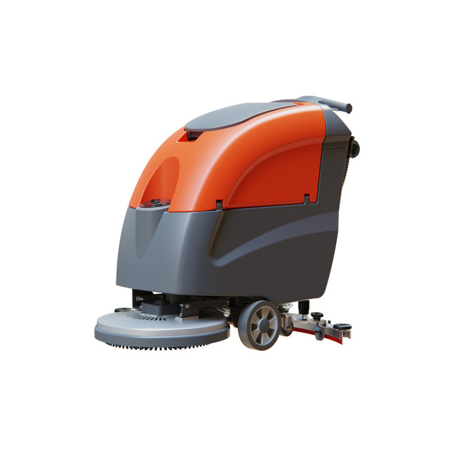 Groguard GX55 Walk-Behind Floor Scrubber Machine with Battery