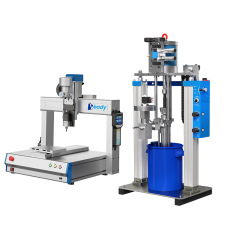 Desktop Automatic Dispensing Machine with 5-Gallon Glue Supply Unit