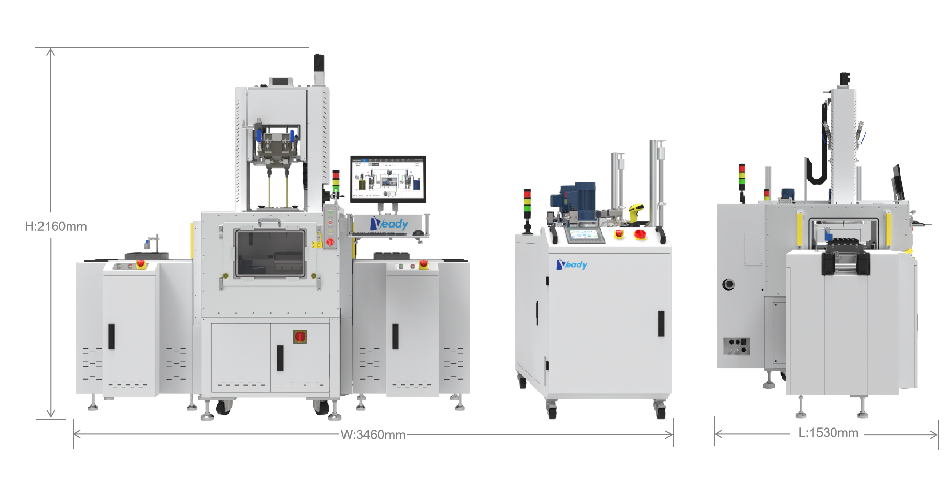 In-line Vacuum Potting Machine