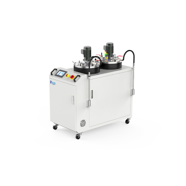 Dual-Component Material Preparation Unit