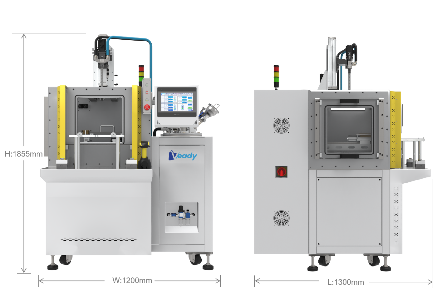 Integrated Vacuum Potting Machine