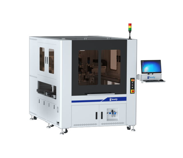 Dual-track Dual-head Vision Potting Machine