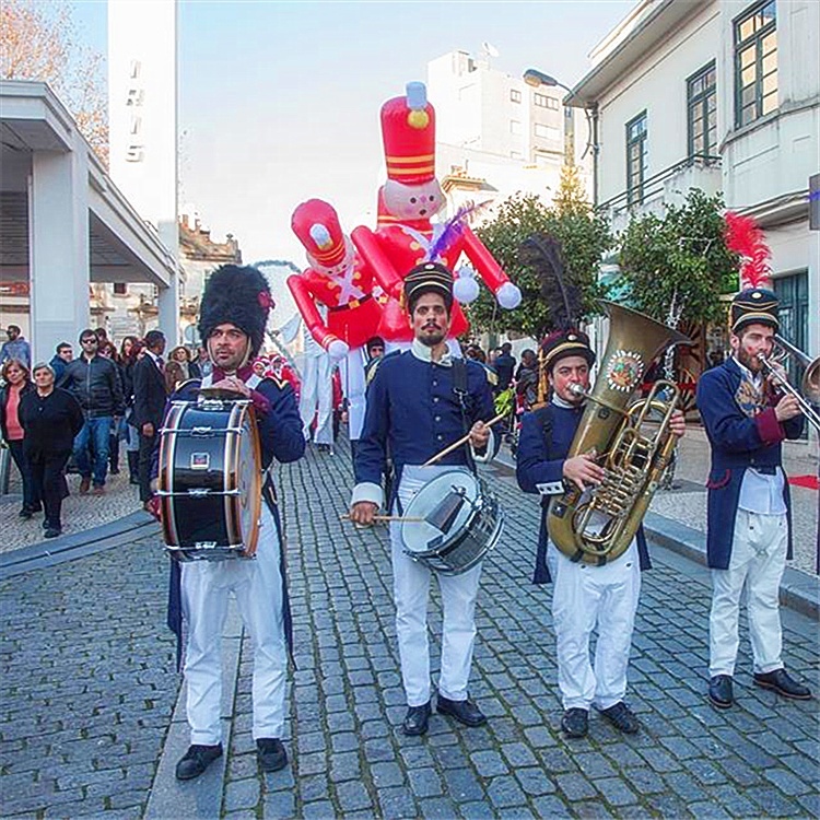 Holiday Parade Giant Outdoor Inflatable Soldiers Model for Display