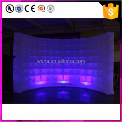 Led Lighting Giant Background Inflatable Wall for Concert Decoration Night
