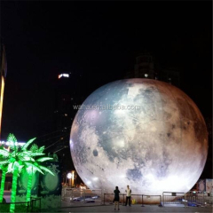 Party Event Amusement square Theme Park Decoration Inflatable Moon Ball Advertising Ball