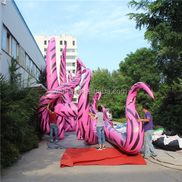 Led Lighting Giant Background Inflatable Wall for Concert Decoration Night