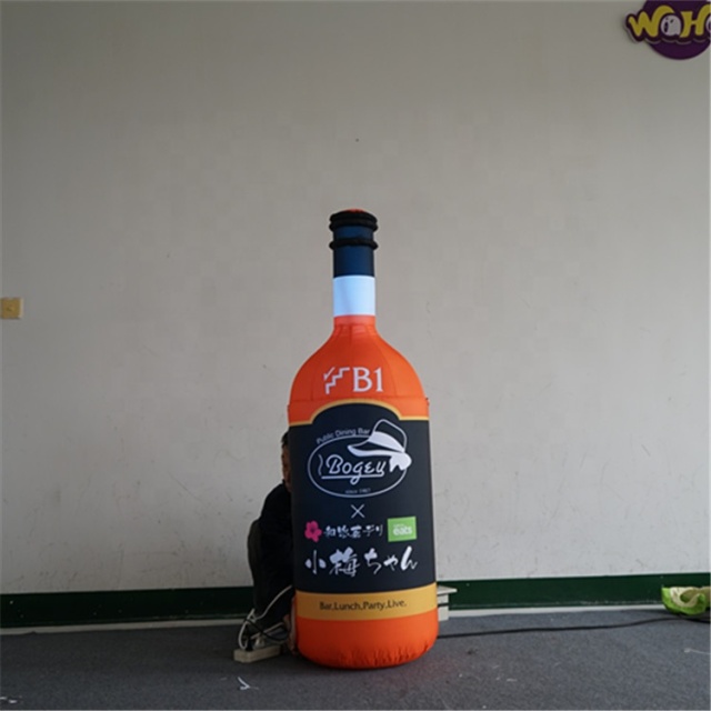 Custom Advertising Inflatable Inflatable Chocolate Sauce Bottle Jar Model Inflatable Chocolate Jar for Mall