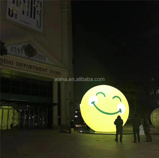 Hanging Led Lighted Decoration Inflatable Balloon