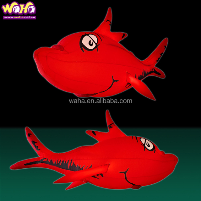 Inflatable Balloon Advertising Animals Cartoon Ocean Theme Sea Fish for Parade