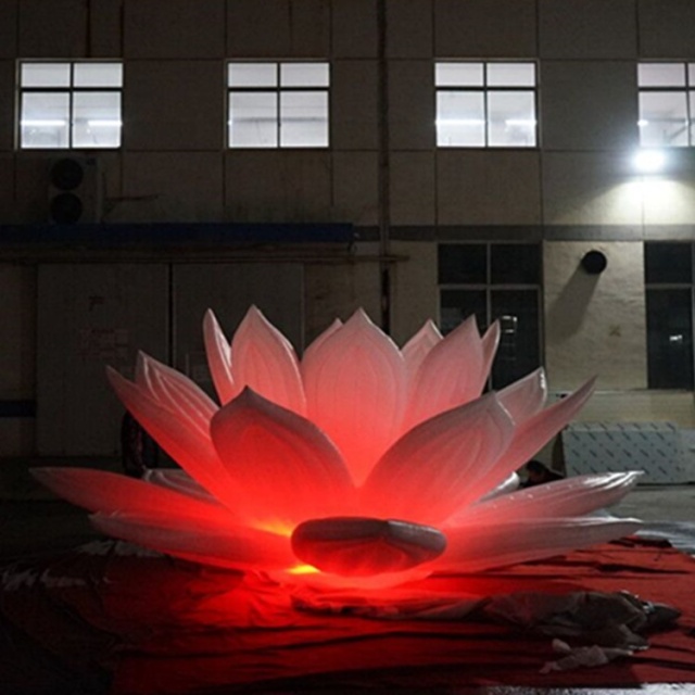 Inflatable Lotus Advertising Festival Decoration Inflatable Flower OEM