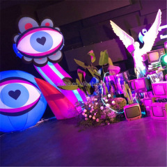 Inflatable Eye Ball Flower Amusement Decoration Inflatable Flower OEM