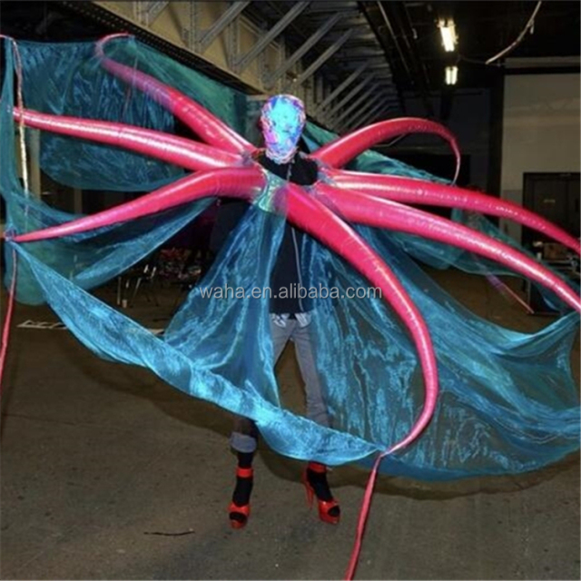 Illuminated Dancing Parade Party Inflatable Christmas Costume Performance Show