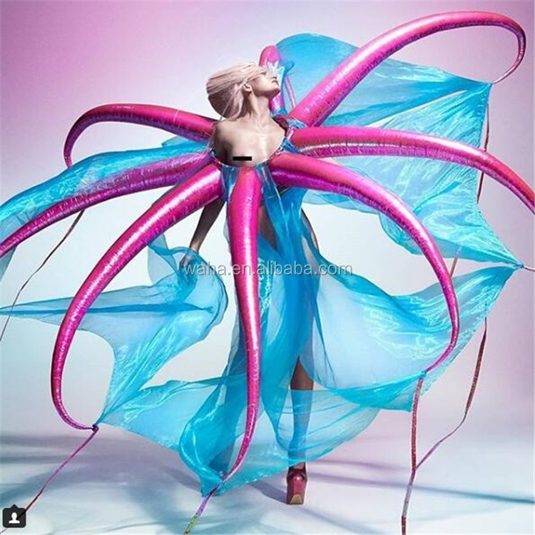 Illuminated Dancing Parade Party Inflatable Christmas Costume Performance Show