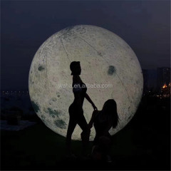Giant Inflatable Led Lighting Moon Air Planets Inflatable Moon Planet Balloon Middle Autumn Festival Event Decoration Moon