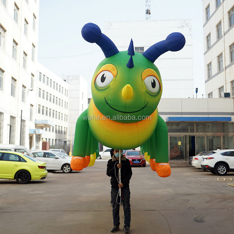 Funny Carnival Parade Decoration Inflatable Caterpillar Costume Puppet