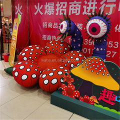 Inflatable Eye Ball Flower Amusement Decoration Inflatable Flower OEM