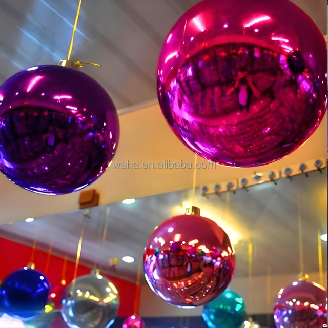 Custom Giant Inflatable Mirror Balloon Manufacturer PVC Inflatable Party Mirror Ball Sphere Giant Inflatable Sphere for Sale