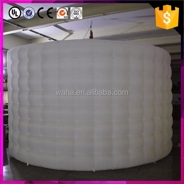 Portable Display Inflatable Booth Trade Show Wall With Led Light