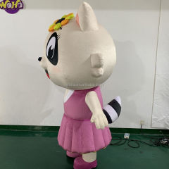 Inflatable Cartoon Walking Cat Costume for Parade Advertising Event Decoration