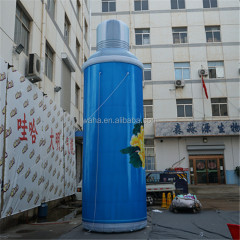 Chinese Style Inflatable Thermos Flask Bottle Old Things for Advertising Decoration