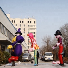 Hot Sale Outdoor Event Performance 3.5m Parade Inflatable Matchstick Men Costume