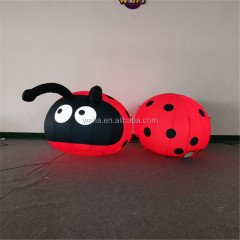 Giant Red Inflatable Ladybug for Festival Decoration