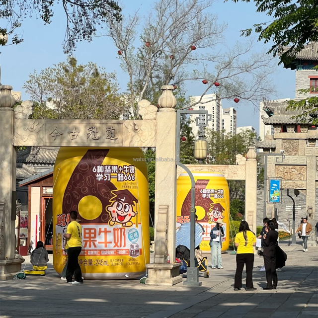 Customize Advertising Big Inflatable Beer Bottle for Events and Parties New Arrivals