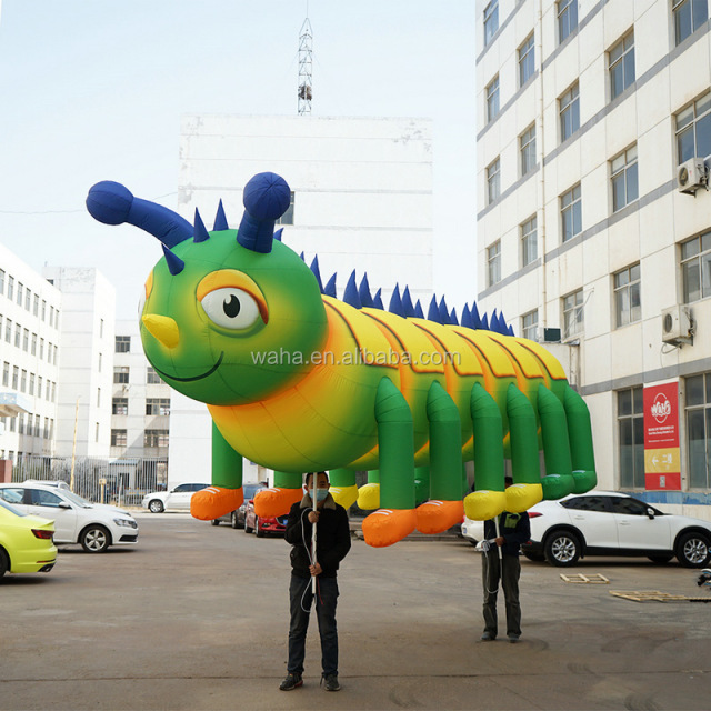 Funny Carnival Parade Decoration Inflatable Caterpillar Costume Puppet