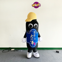 Customized Inflatable Walking Bottle Costume Cartoon for City Parade Advertising