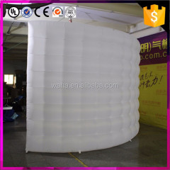 Unique Design Led Inflatable Photo Booth Wall for Sale Advertising with Colorful Light