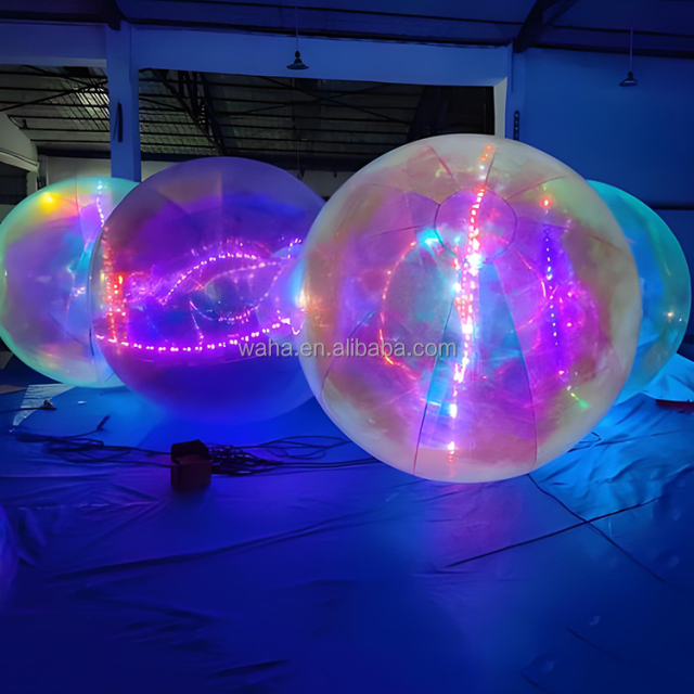 Inflatable Metallic Ball Decorative Inflatable Mirror Ball Metallic Balloons Big Shiny Giant Inflatable Balls