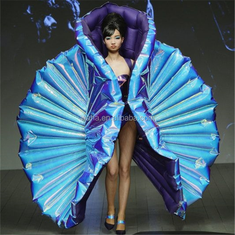 Transparent Spherical Inflatable Street Performance Costumes