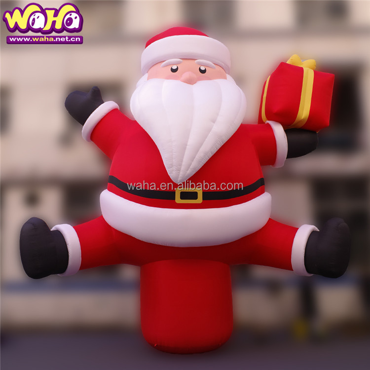 Outdoor Inflatable Santa Claus Inflatable Decorations for Party