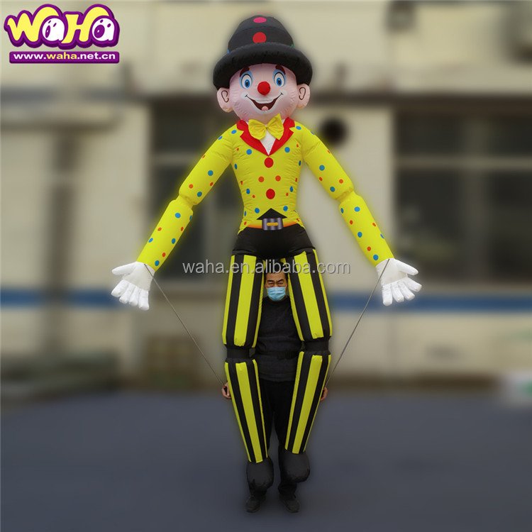 Inflatable Circus Puppets Lighted Puppet Amusement Parade